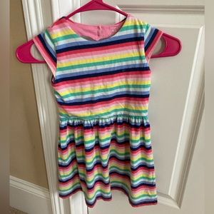 Girls dress carters size 4/5 been worn and washed heart design in the back